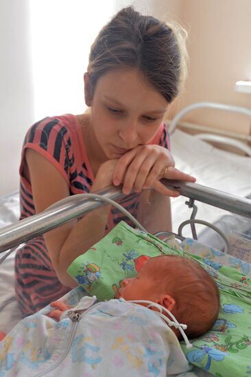 Newborn pathology and preterm infant unit at Chelyabinsk City Clinic