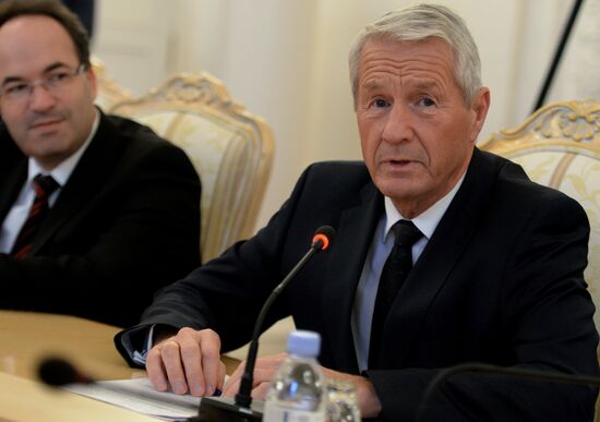 Russian FM Lavrov meets with Secretary General of the Council of Europe Jagland