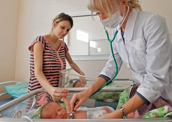 Newborn pathology and preterm infant unit at Chelyabinsk City Clinic