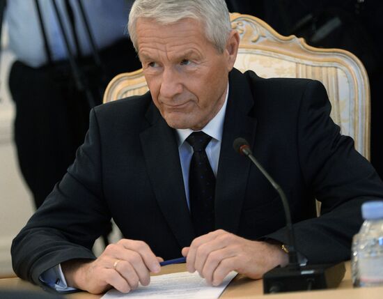 Russian FM Lavrov meets with Secretary General of the Council of Europe Jagland
