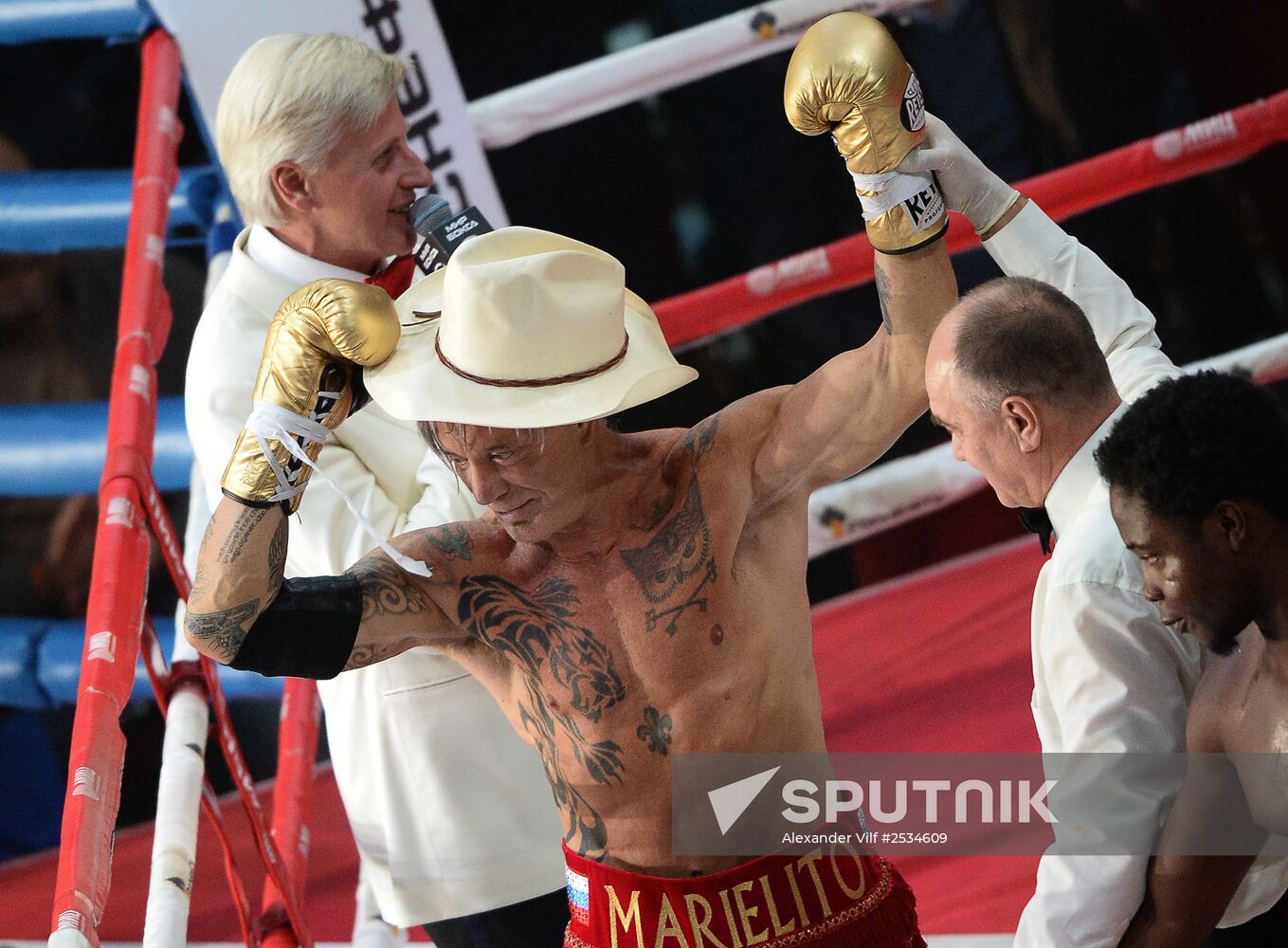 Boxing. Fight between Ruslan Provodnikov and Luis Castillo