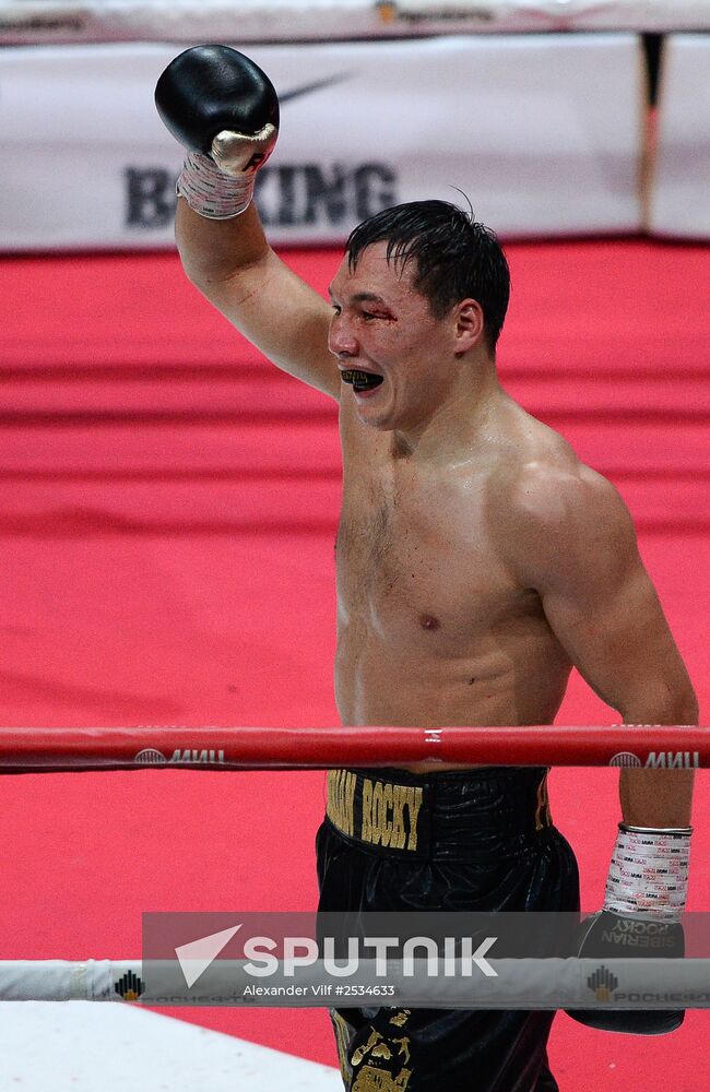 Boxing. Fight between Ruslan Provodnikov and Luis Castillo