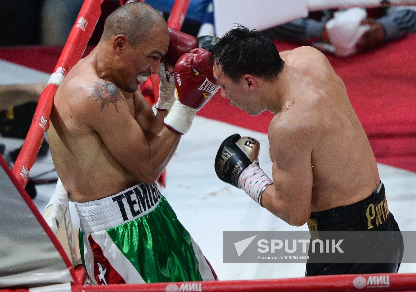 Boxing. Fight between Ruslan Provodnikov and Luis Castillo