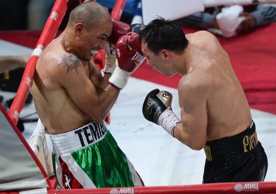 Boxing. Fight between Ruslan Provodnikov and Luis Castillo