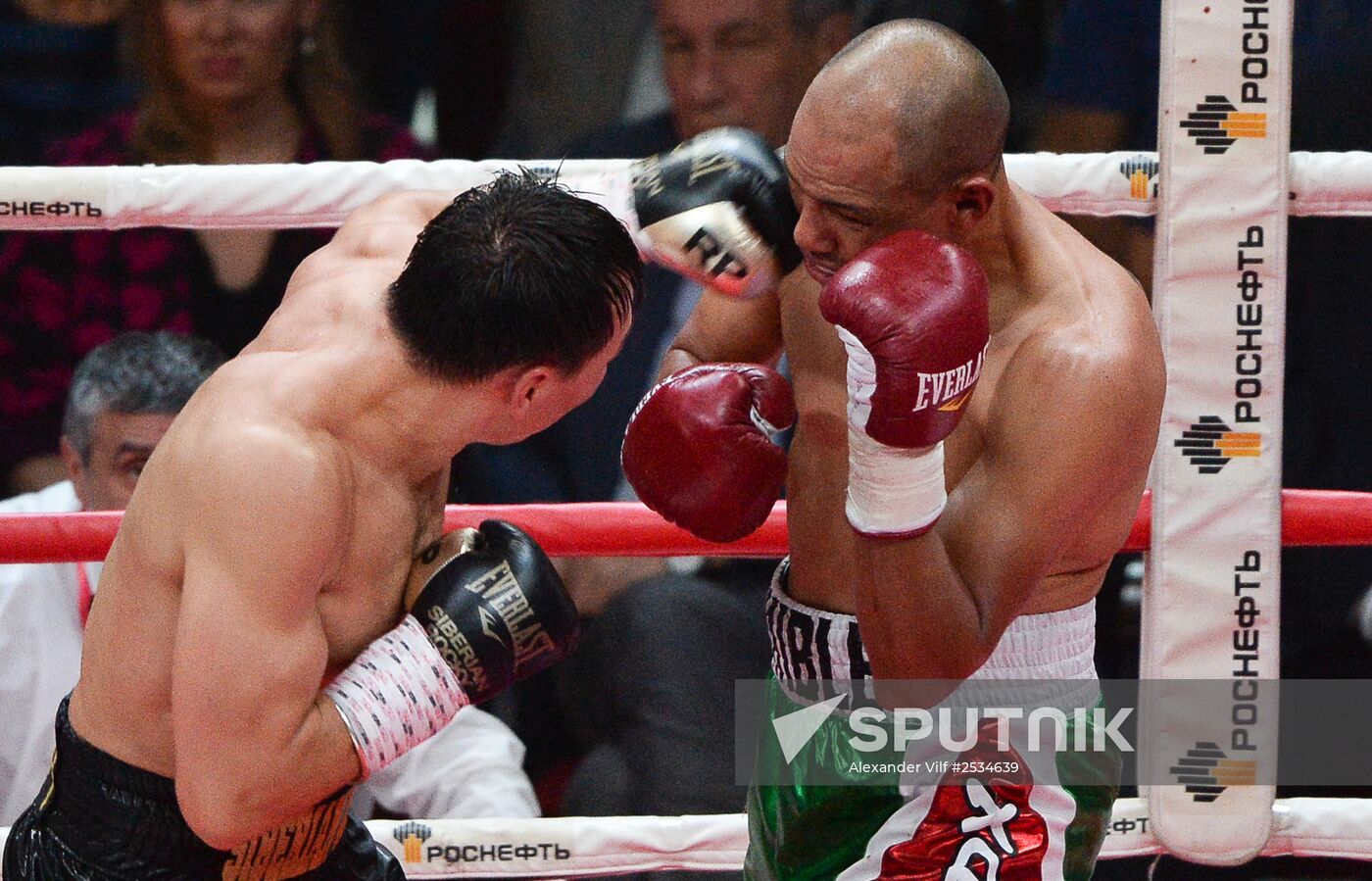Boxing. Fight between Ruslan Provodnikov and Luis Castillo