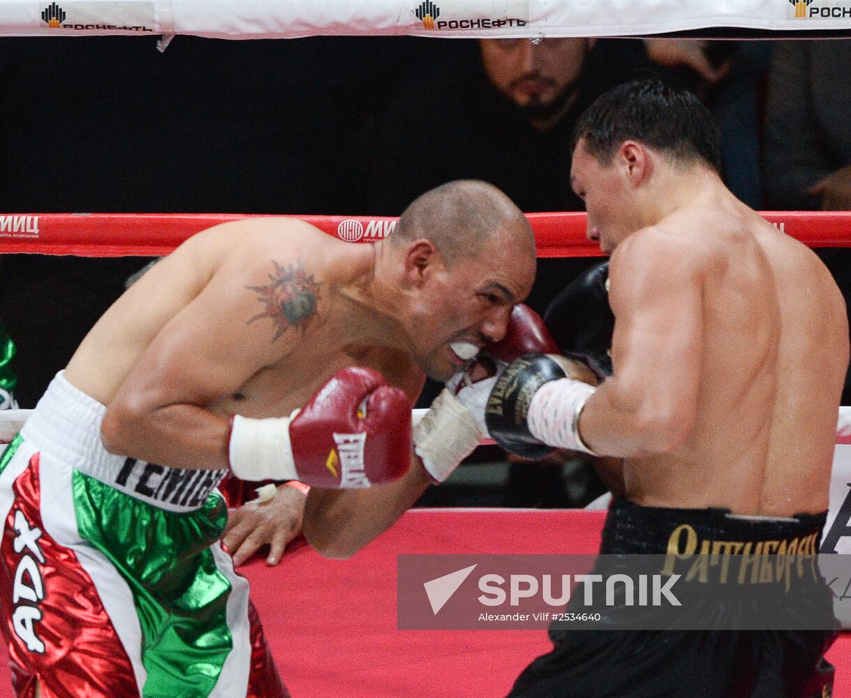 Boxing. Fight between Ruslan Provodnikov and Luis Castillo