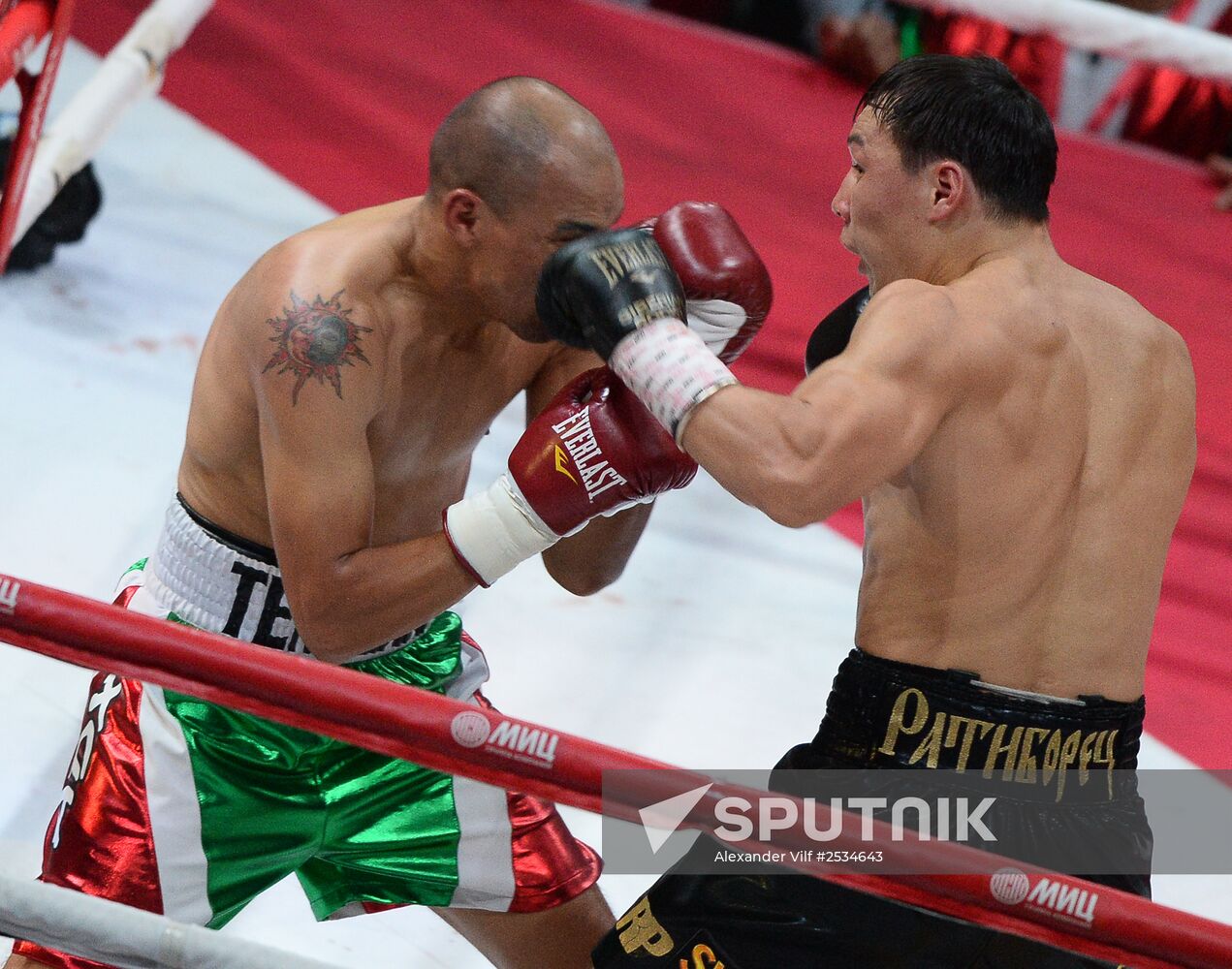 Boxing. Fight between Ruslan Provodnikov and Luis Castillo