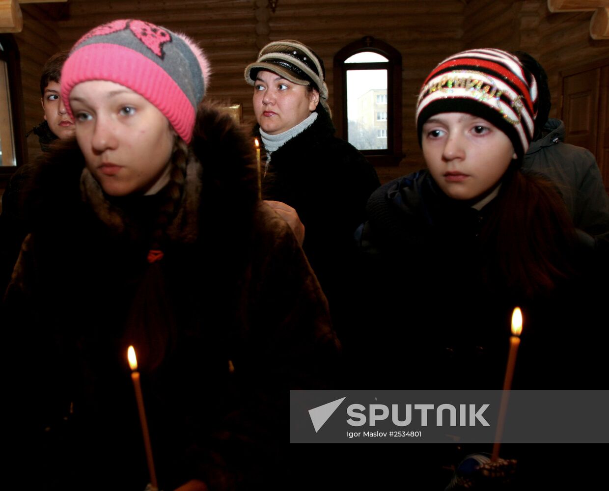 Funeral service for Donetsl victims