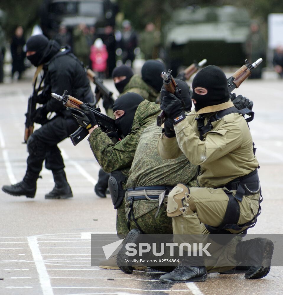 Marine Day celebrations in Sevastopol