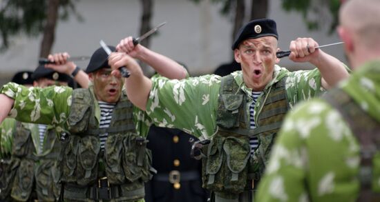 Marine Day celebrations in Sevastopol