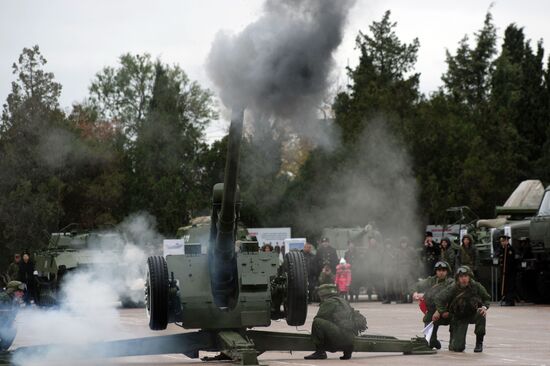 Marine Day celebrations in Sevastopol