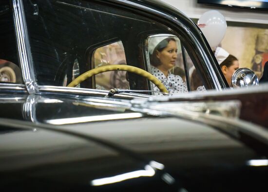 Antique car show in St. Petersburg