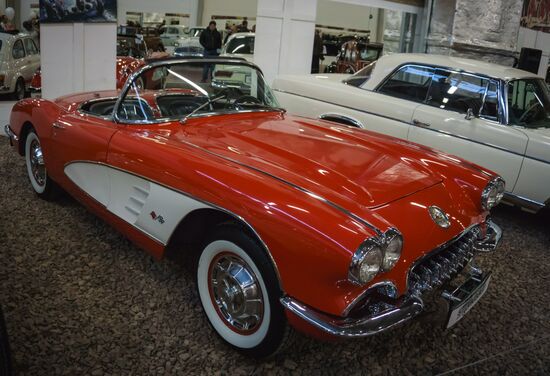 Antique car show in St. Petersburg