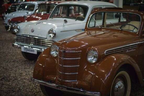 Antique car show in St. Petersburg