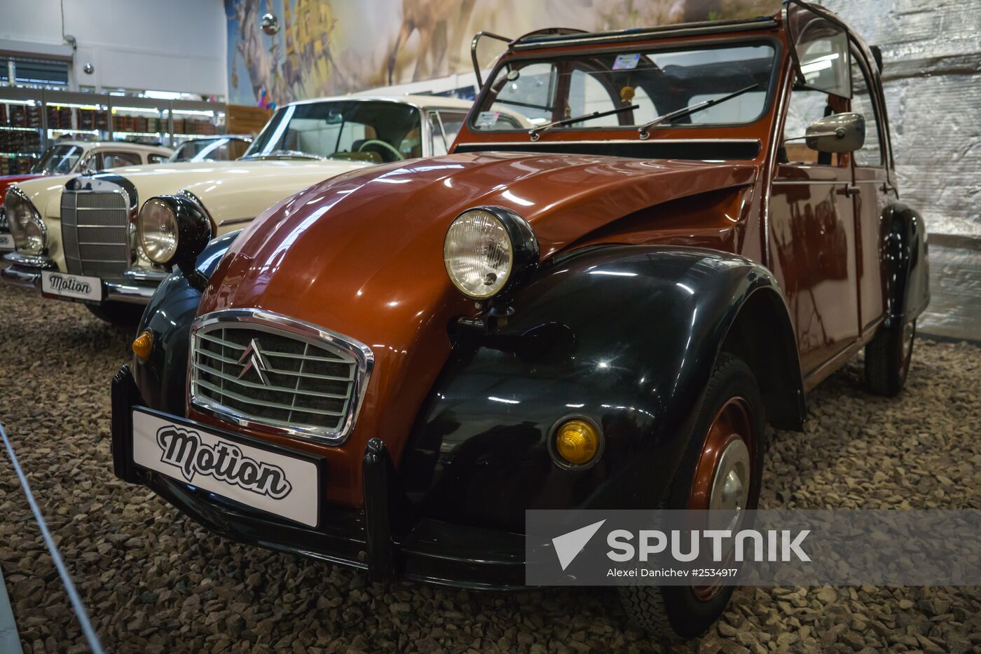 Antique car show in St. Petersburg