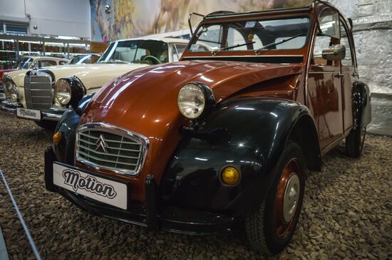 Antique car show in St. Petersburg