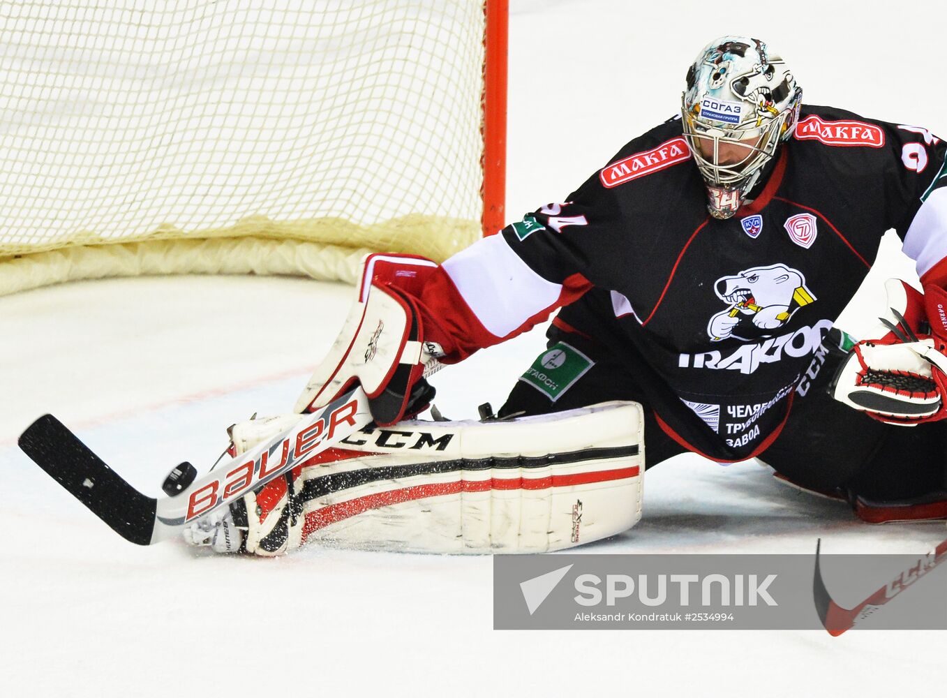 Hockey. KHL. Traktor (Chelyabinsk) vs. Magnitogorsk (Metallurg)