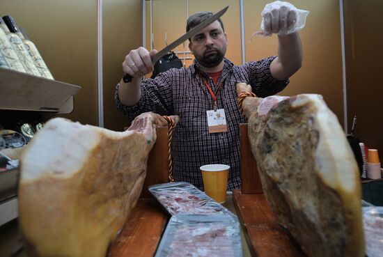 Eighth Food Show gastronomic festival in Moscow