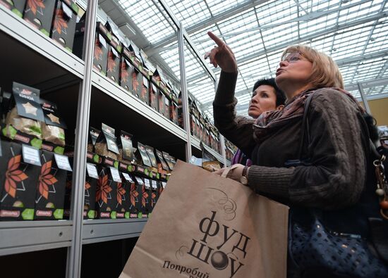 Eighth Food Show gastronomic festival in Moscow