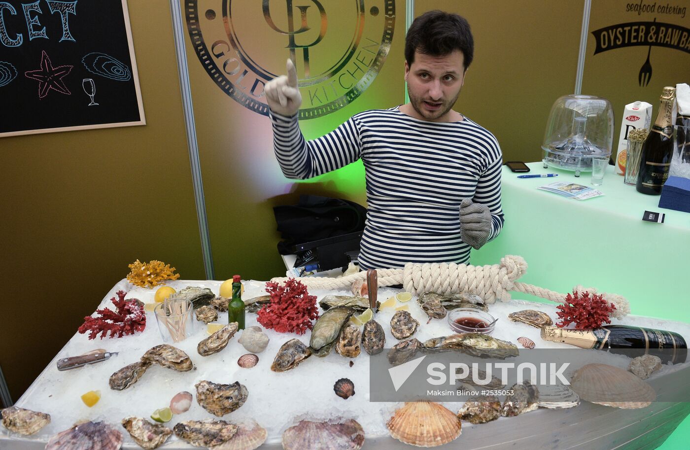 Eighth Food Show gastronomic festival in Moscow