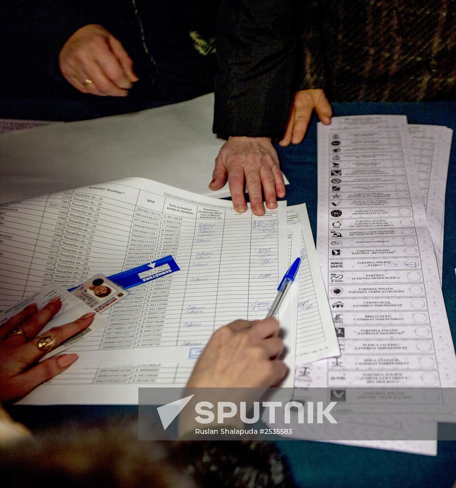 Moldova votes in parliamentary elections