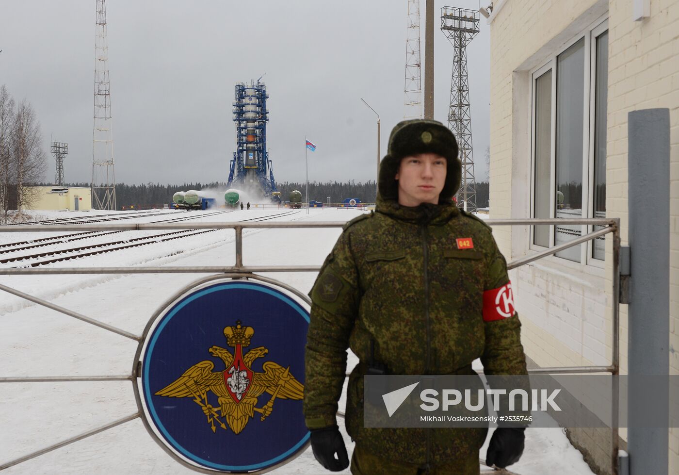 Plesetsk cosmodrome in Arkhangelsk Region