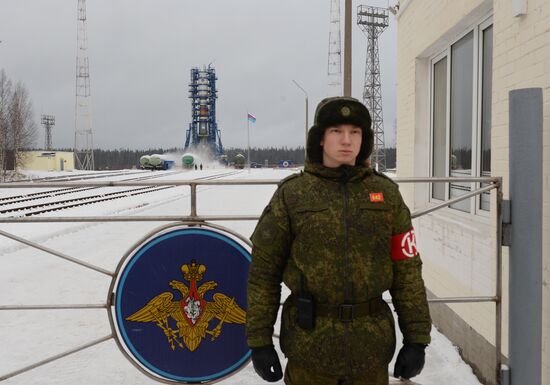 Plesetsk cosmodrome in Arkhangelsk Region