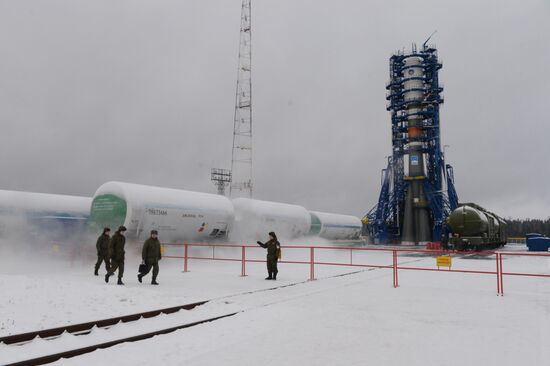 Plesetsk cosmodrome in Arkhangelsk Region