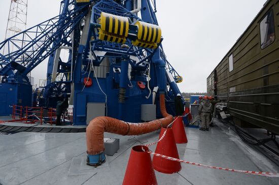 Plesetsk cosmodrome in Arkhangelsk Region