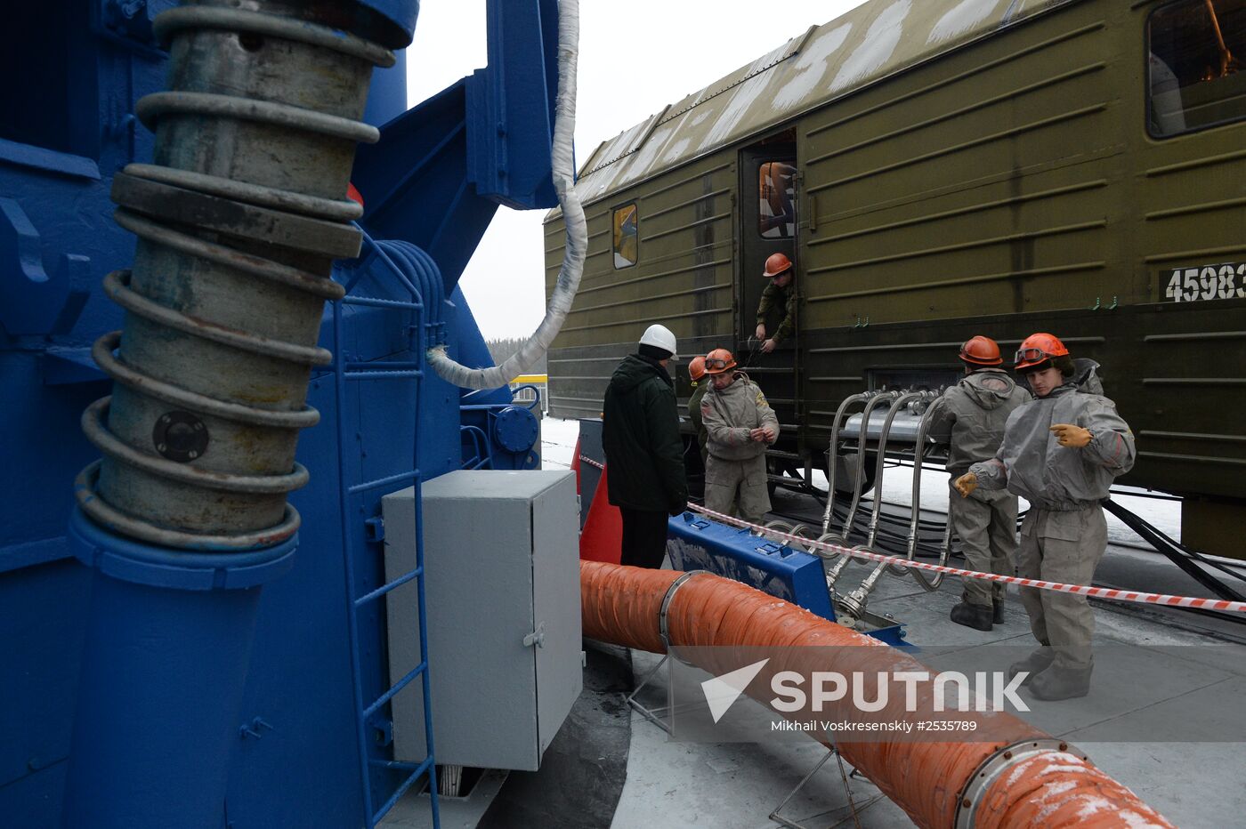 Plesetsk cosmodrome in Arkhangelsk Region