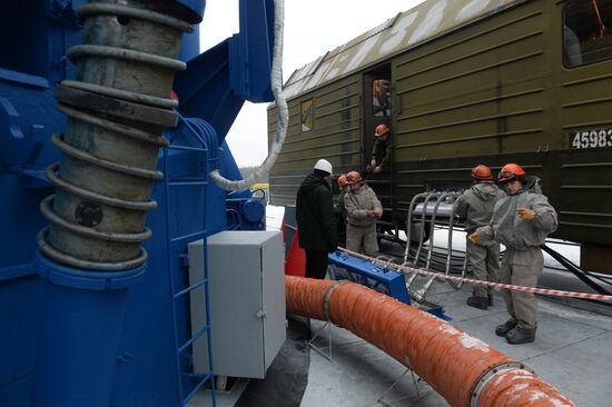 Plesetsk cosmodrome in Arkhangelsk Region
