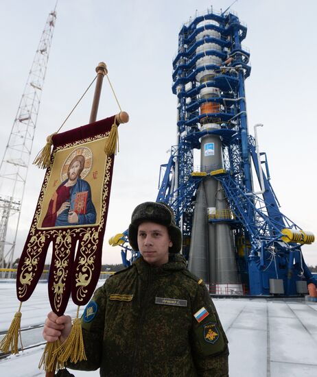 Plesetsk cosmodrome in Arkhangelsk Region