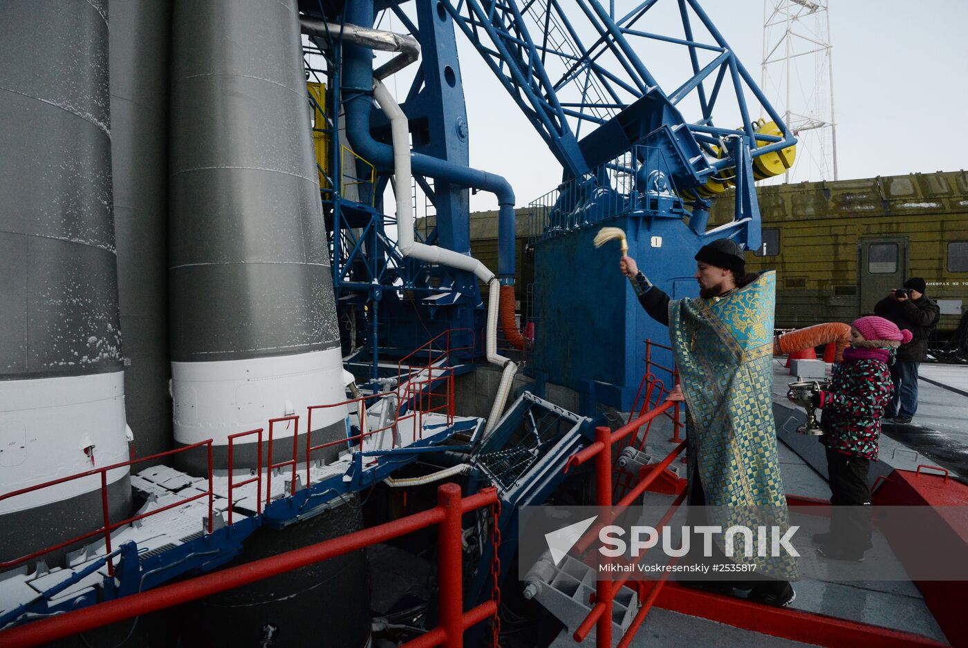 Plesetsk cosmodrome in Arkhangelsk Region