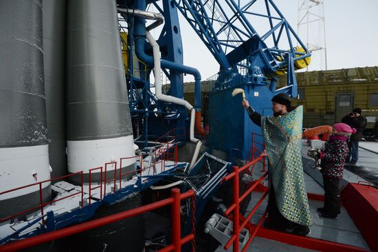 Plesetsk cosmodrome in Arkhangelsk Region