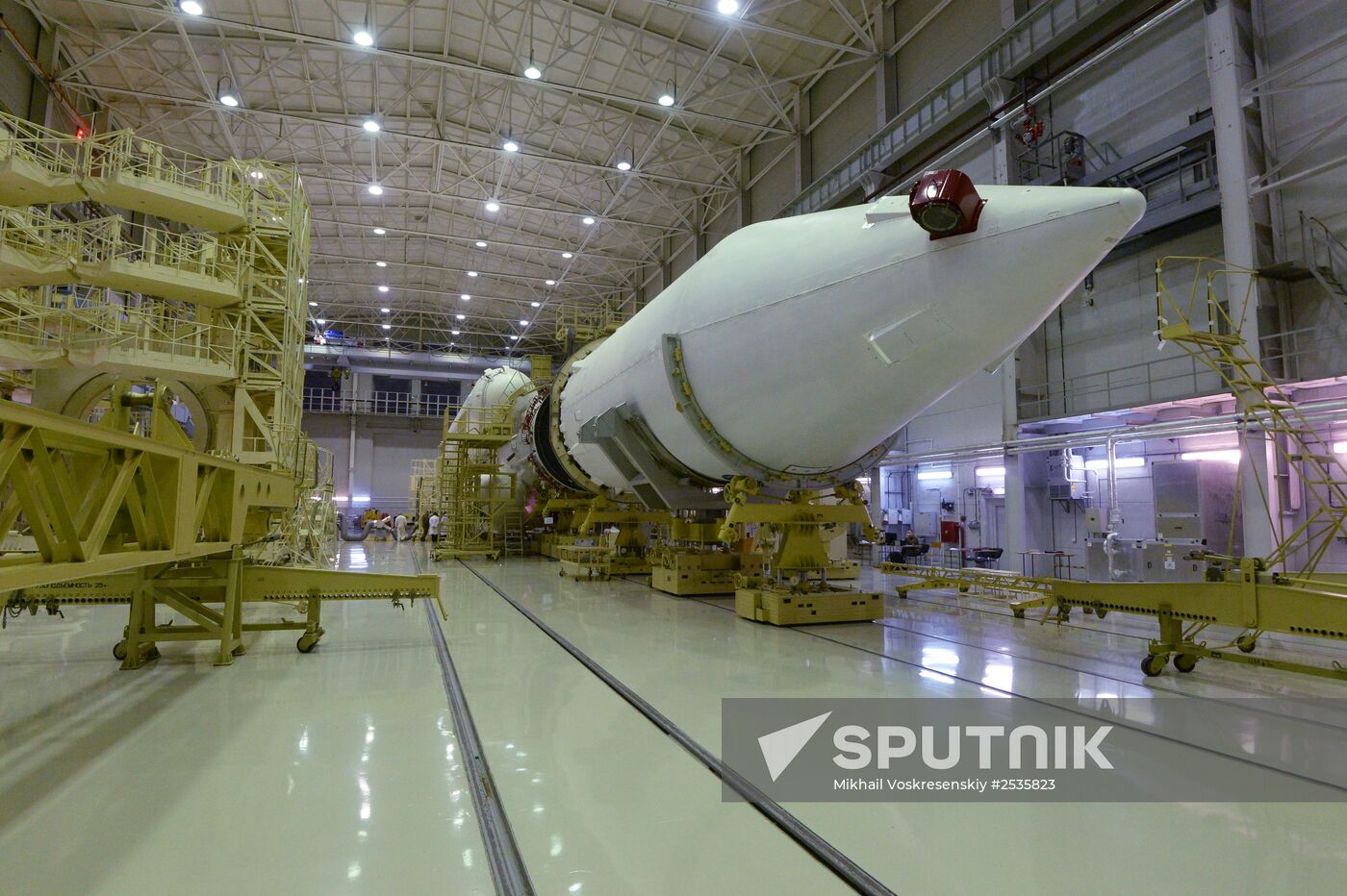 Plesetsk cosmodrome in Arkhangelsk Region