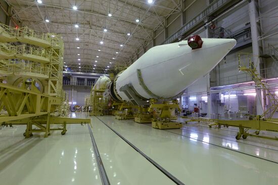 Plesetsk cosmodrome in Arkhangelsk Region