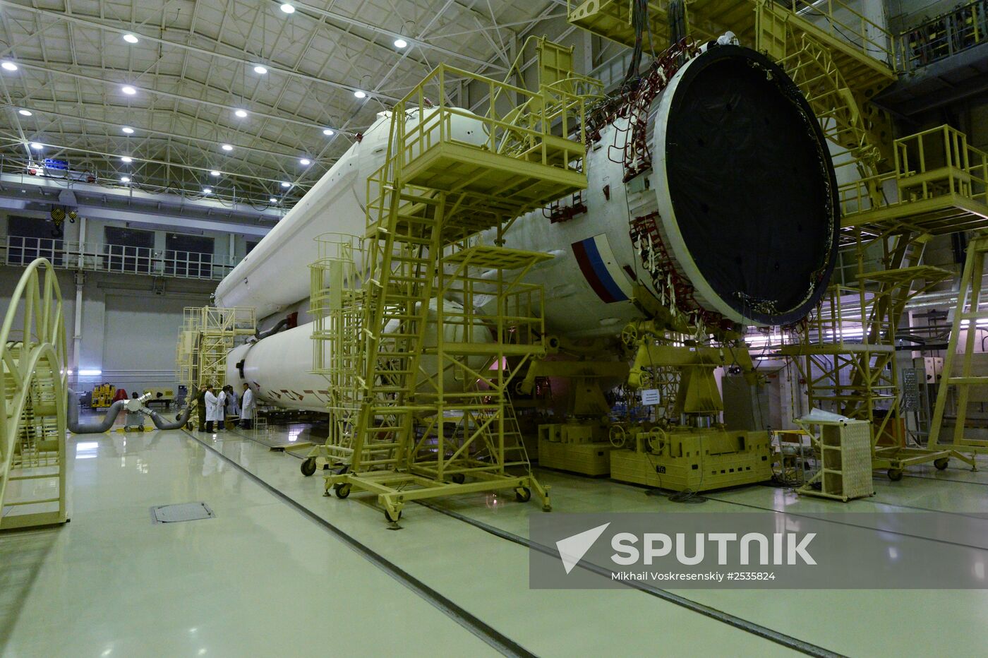 Plesetsk cosmodrome in Arkhangelsk Region