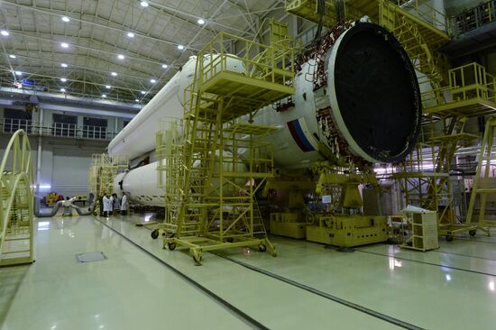 Plesetsk cosmodrome in Arkhangelsk Region