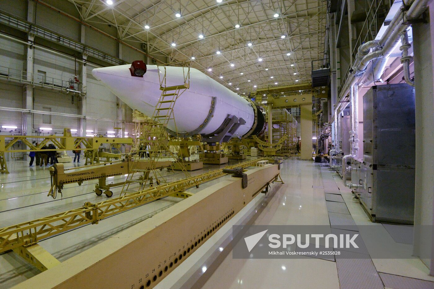 Plesetsk cosmodrome in Arkhangelsk Region