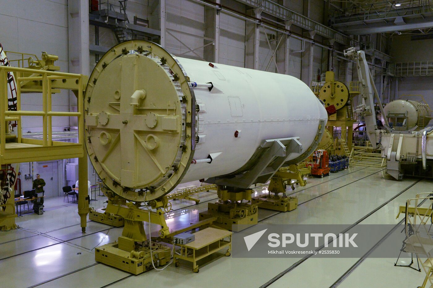 Plesetsk cosmodrome in Arkhangelsk Region