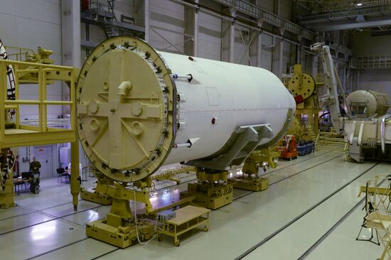 Plesetsk cosmodrome in Arkhangelsk Region