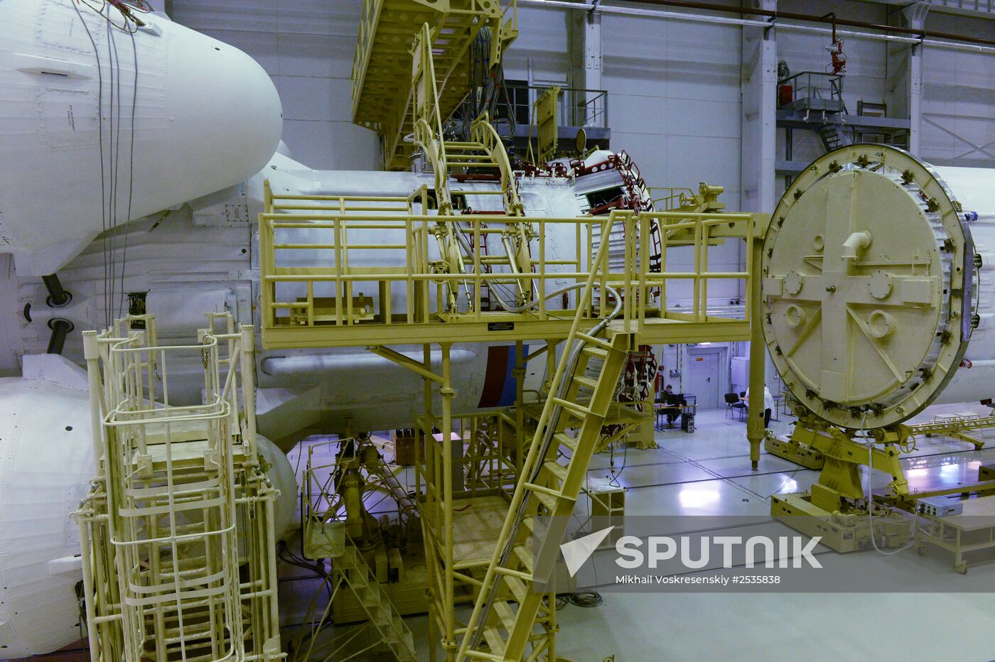 Plesetsk cosmodrome in Arkhangelsk Region