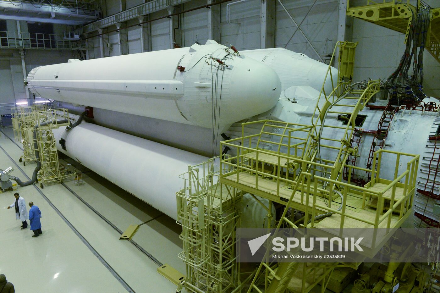 Plesetsk cosmodrome in Arkhangelsk Region