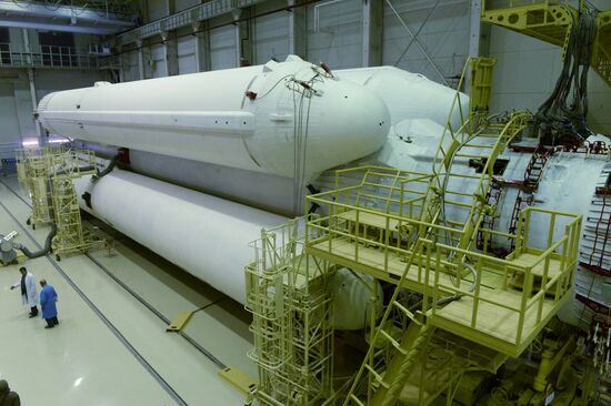 Plesetsk cosmodrome in Arkhangelsk Region