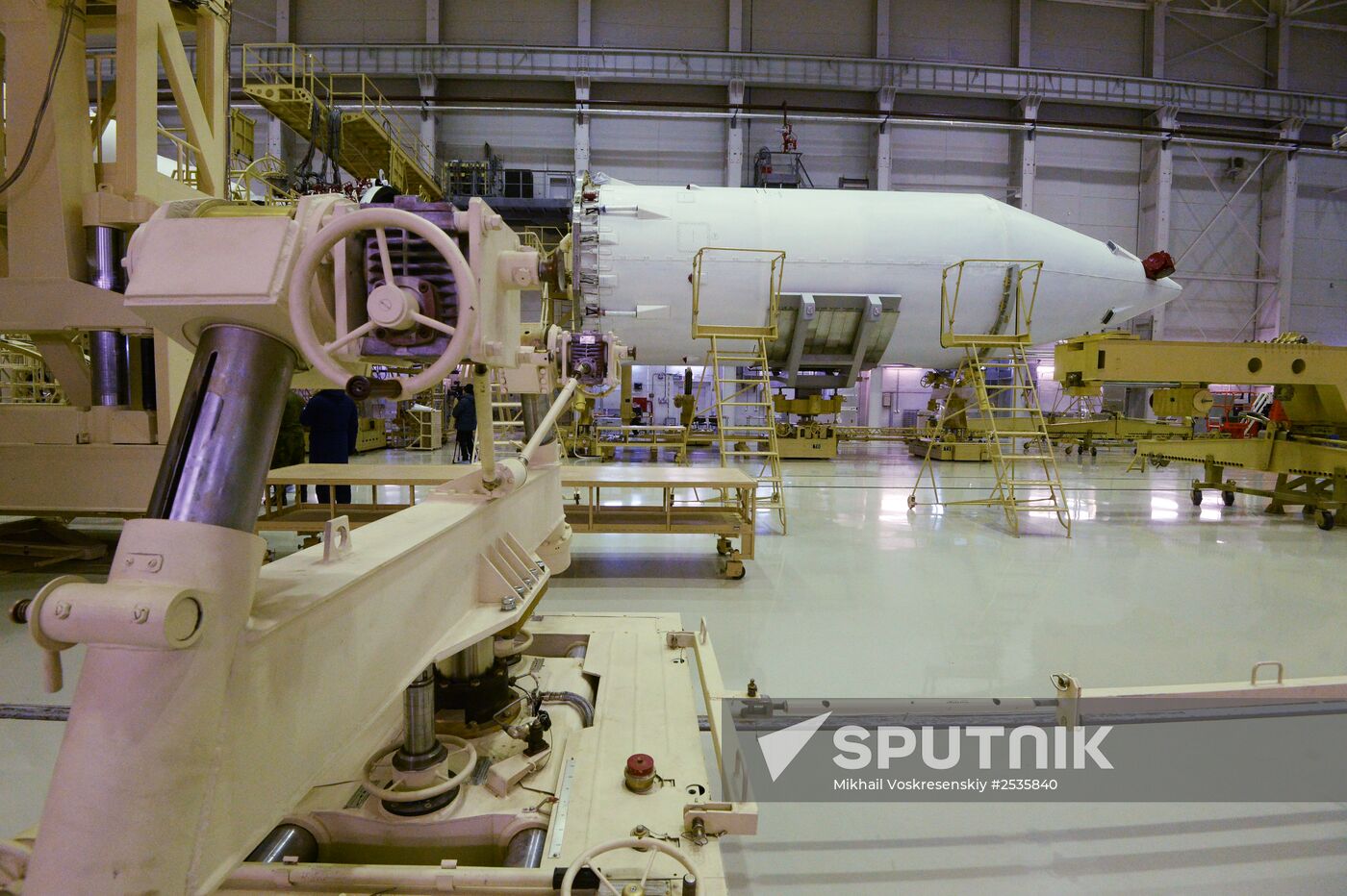 Plesetsk cosmodrome in Arkhangelsk Region