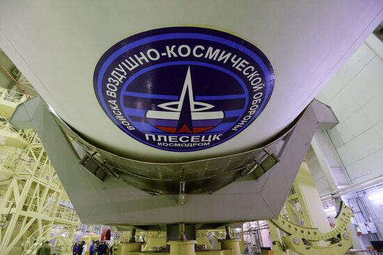 Plesetsk cosmodrome in Arkhangelsk Region