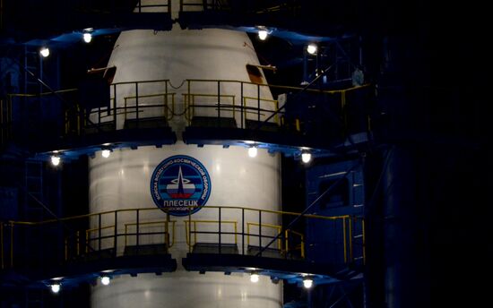 Launch of Soyuz-2.1b rocket carrying new Glonass satellite