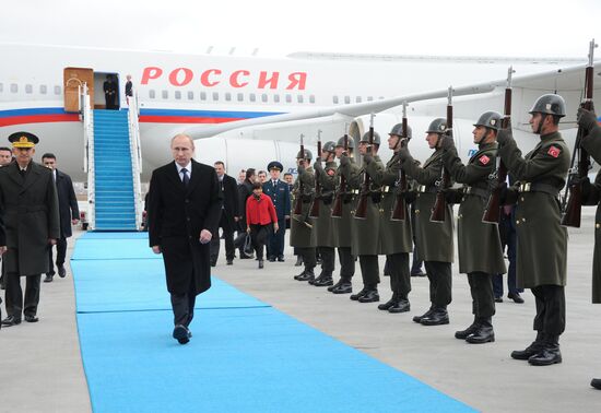 Vladimir Putin's working visit to Turkey