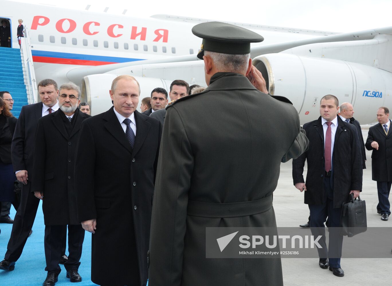 Vladimir Putin's working visit to Turkey