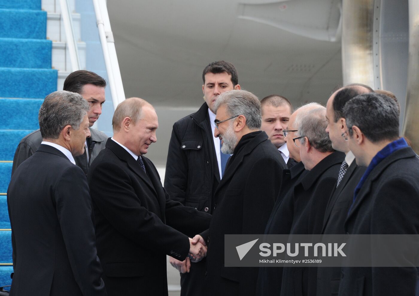 Vladimir Putin's working visit to Turkey